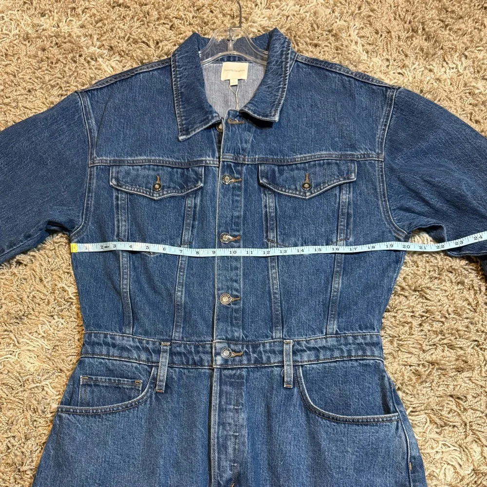 NWT Favorite Daughter The City Dress Denim Midi Dress size 31 - Picture 12 of 16